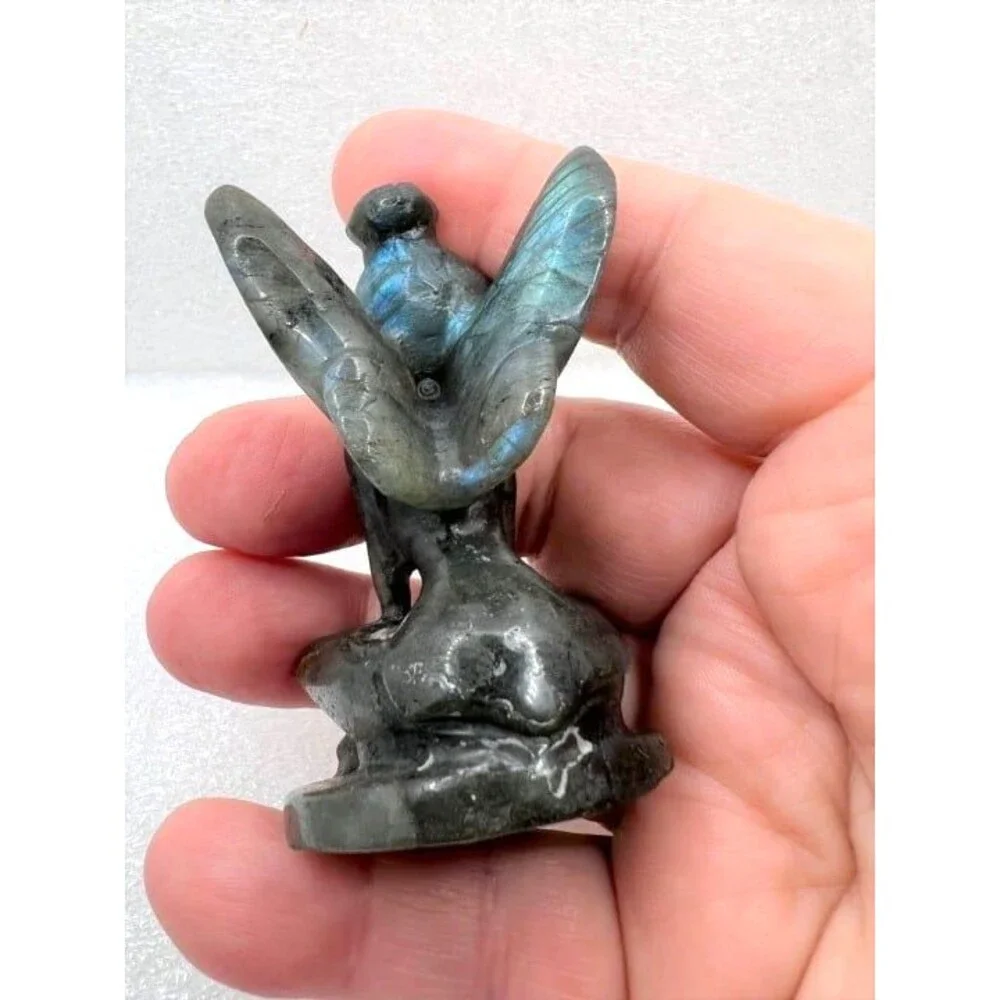Labradorite Tinkerbell Carving